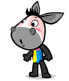 19 Lovely cartoon donkey emoticons gif iPhone 8 Emoticons Animoji