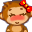 50 lovely China little monkey emoticons gif iPhone 8 Emoticons Animoji