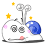 30 Naughty little snail gif iPhone Emoticons Animoji
