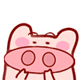 47 Super cute pig gif iPhone 8 Emoticons Animoji