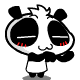 19 Super lovely panda Smiley Gif iPhone 8 Emoticons Animoji
