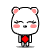 50 Cool Little bear gif iPhone 8 Emoticons Animoji
