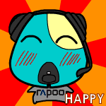 10 happy dog gif iPhone 8 Emoticons Animoji
