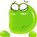 16 Green bean cake emoticons gif iPhone Emoticons Animoji