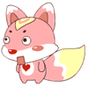 8 Happy cartoon the fox emoji gif iPhone Android Emoticons Animoji