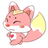 8 Happy cartoon the fox emoji gif iPhone Android Emoticons Animoji