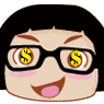 25 Watermelon head girl Emoji Gif iPhone X Android Emoticons Animoji