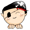 14 The pirates Emoji Gif iPhone X Android Emoticons Animoji