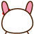 11 Excited Rabbit Emoji Gif iPhone X Android Emoticons Animoji