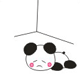 35 BOBO panda emoticons gif iPhone 8 Android Emoticons Animoji