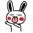 39 Strange Rabbit Behavior Emoji Gif iPhone 8 Android Emoticons Animoji