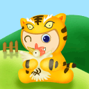13 Cute cartoon tiger Android Emoticons Animoji