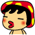 19 mushroom girl emoji gif iPhone 8 Android Emoticons Animoji