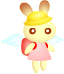 11 Angel rabbit download emoji iPhone Android Emoticons Animoji