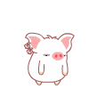 52 Naughty pig Emoticons-Emoji free download(Emoticon Gifs) iPhone Android Emoticons Animoji