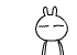 37 The rabbit Emoticon(Gif Emoji free download) iPhone Android Emoticons Animoji