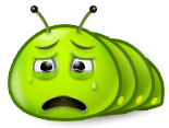 10 Lovely caterpillar Emoticon Gifs free download iPhone Android Emoticons Animoji