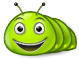 10 Lovely caterpillar Emoticon Gifs free download iPhone Android Emoticons Animoji
