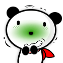 22 The panda superman Emoticon Gifs free download iPhone Android Emoticons Animoji