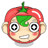 12 Tomato doll Emoticon Gifs free download iPhone Android Emoticons Animoji