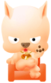 10 BB dog cartoon picture-Emoji free download(Emoticon Gifs) iPhone Android Emoticons Animoji