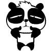 12 Cartoon panda Emoticon-Emoji free download iPhone Android Emoticons Animoji