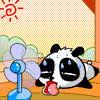 12 Cartoon panda Emoticon-Emoji free download iPhone Android Emoticons Animoji