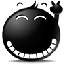 30 The Blacy of emoticons(Emoticon free download) iPhone Android Emoticons Animoji