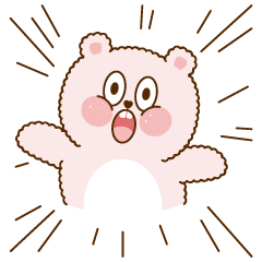 8 Best lovely pink bear emoji gifs free download