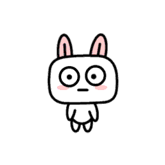 24 Lovely Rabbit Companion Emoji Gif Free Dowload