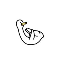 22 Funny cartoon duck emoji gifs free download