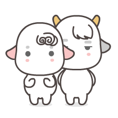 24 Cute little sheep emoji gif free download
