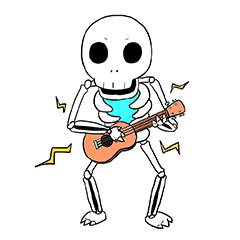 16 Undead  Skull Wechat Expression Emoji