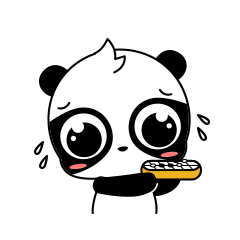 29 Lovely little panda go emoji