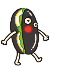 16 Fast food theme emoji free download