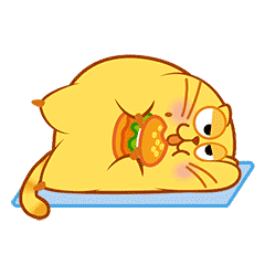 24 Egg yolk pie Cat Emoji Emoticons