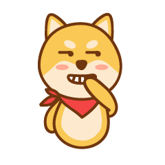 6 Lovely Shiba Inu emoji gif