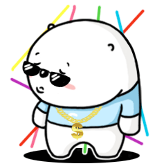 16 Lovely polar bear emoji gif