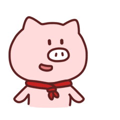 16 Study-loving pig emoji gif