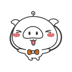 24 Lovely Pig Head WeChat Expression
