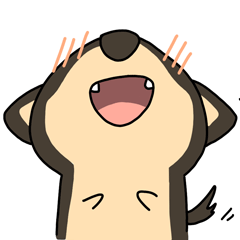 16 Lovely single dog emoji free download