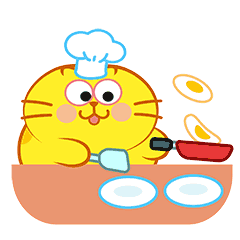 16 Interesting Egg Yolk Cats Emoji Gifs Free Download