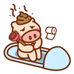 14 Pig life Emoji GIfs Free Download
