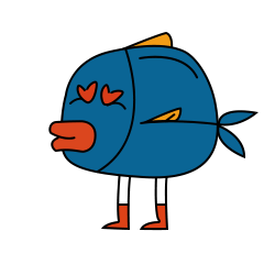 16 Funny fat fish emoji gifs free download