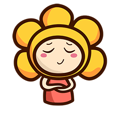 24 Lovely Sun Flower Girl Emoji Gif