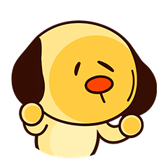 16 Small Dog WeChat Expression Emoji Gif