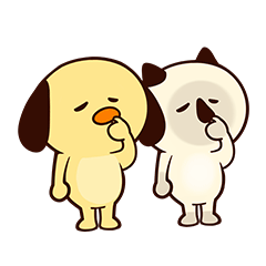 16 Small Dog WeChat Expression Emoji Gif