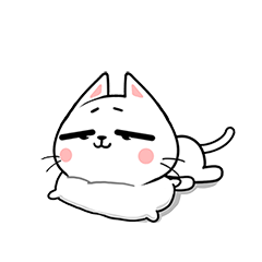 24 Kawai kitty Emoji Gif Free Download