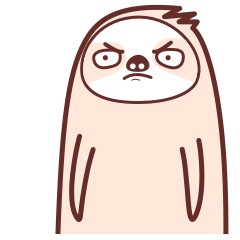 25 Lovely sloth emoji gif