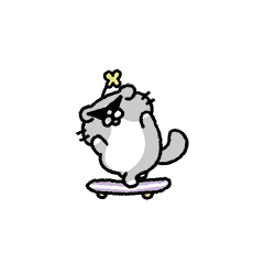 24 Cats' WeChat Expression Emoji Gif